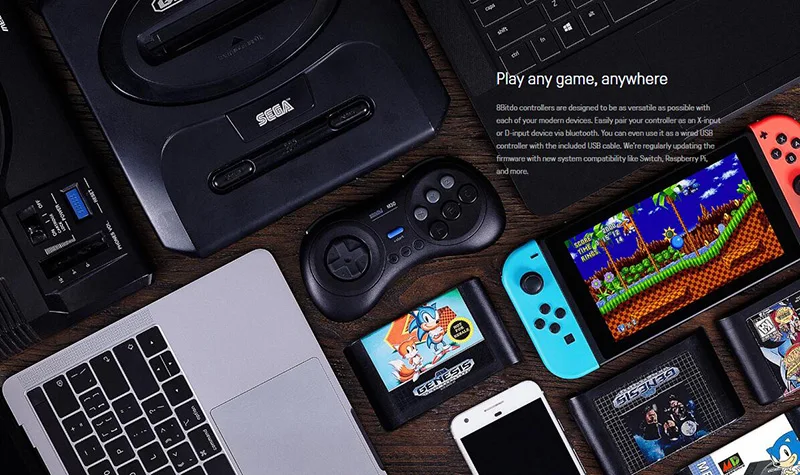 WUIYBN 8BitDo M30 Bluetooth геймпад беспроводной контроллер Джойстик для nintendo переключатель ПК, macOS и Android
