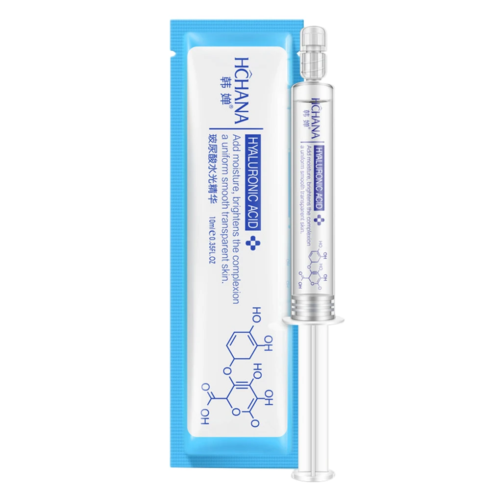 10ml Hyaluronic Acid Face Serum Deep Moisturizing Anti-Wrinkle Anti Aging Collagen Essence Whitening Remove Acne Skin Care TSLM1