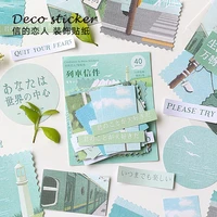 20sets1lot kawaii stationery sticker island little dream series diary planner junk journal decorative scrapbooking diy