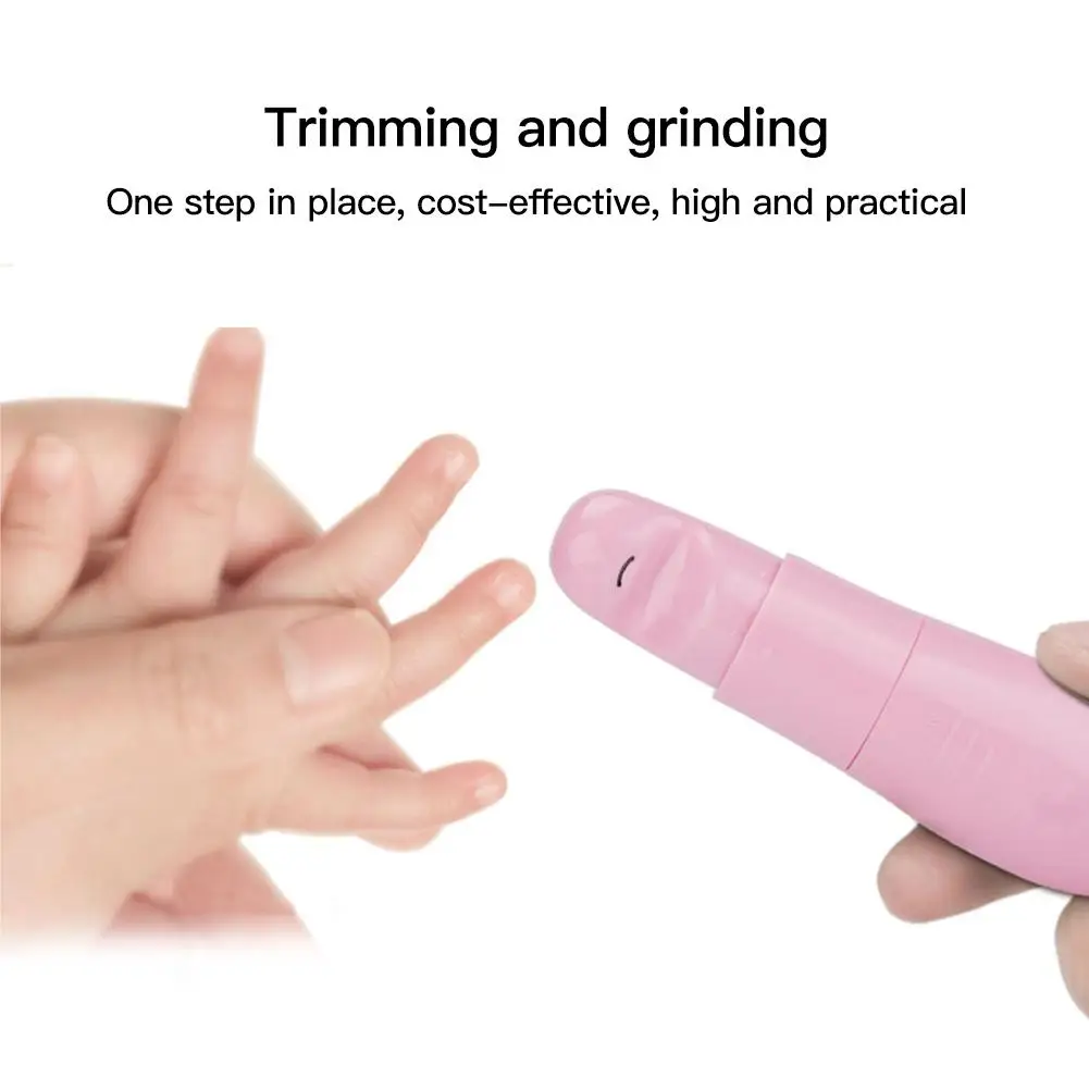 Электрическая пилка для ногтей безопасный резак триммер автоматическая машинка