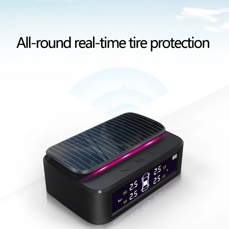 Шины для легковых автомобилей Давление цифровой мониторинг Тревожные Системы ЖК