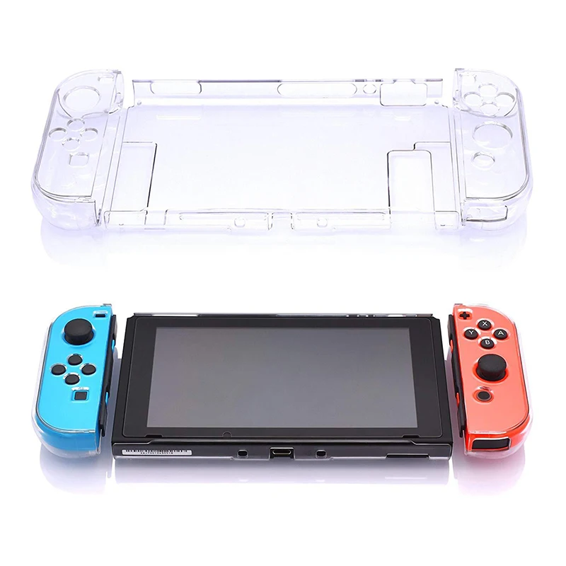 

3in1 Dockable Crystal Clear Hard Case Cover Anti-Scratch for Nintendo Switch