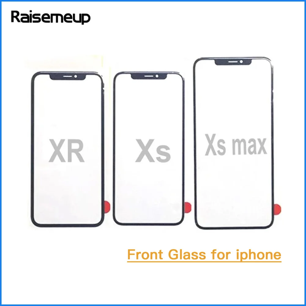 Высококачественное переднее внешнее стекло для iphone x xs запасные части max