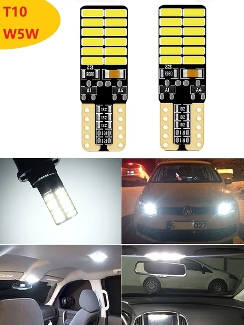 

2 светодиодных автомобильных лампы заднего хода Canbus для Skoda Octavia Rapid Fabia Yeti a5 7 Kodiaq 6500K Белая авто лампа W16W T15 921 12 В 24 В