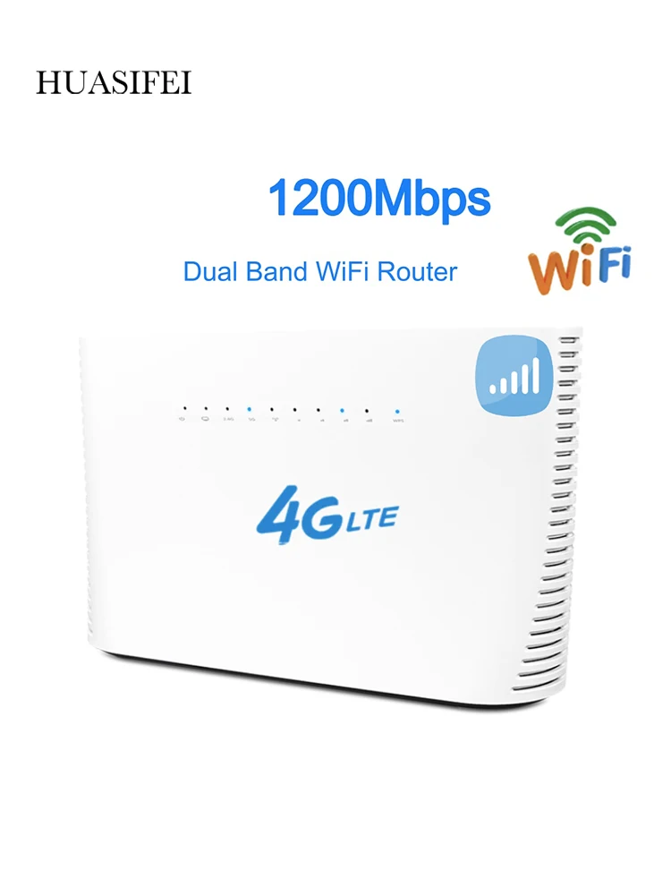 Разблокированный Wi Fi роутер 1200 Мбит/с 4G LTE cpe мобильный поддержка порта LAN слота