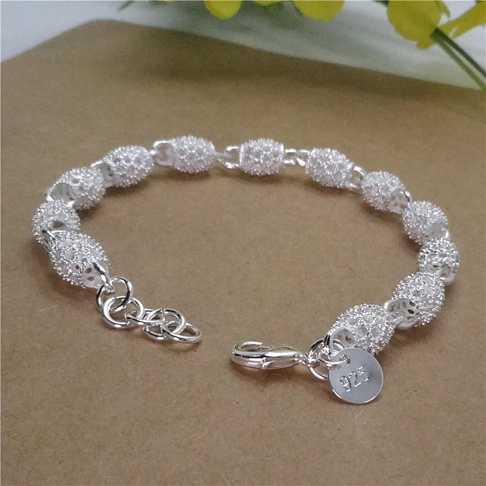 

Новинка 2021, модный красивый элегантный посеребренный браслет iоты, браслет-цепочка, браслет для женщин, оптовая продажа ювелирных изделий