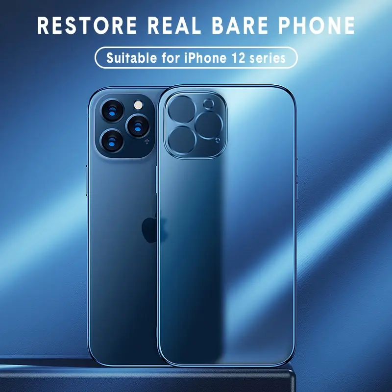 

Luxury Square Frame Plating Clear Phone Case For iPhone 12 11 Pro Max Mini X XR XS 7 8 Plus SE 2 2020 Transparent Silicone Cover