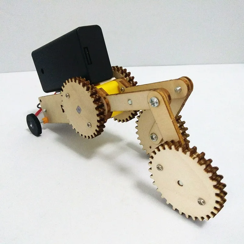 

Electric Gears Car Kids DIY Science Project Toys Technology Fun Physics Experiment Kits STEM Education Gift