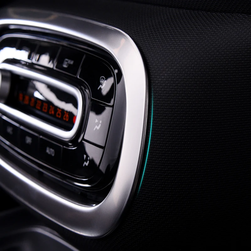 3D Персонализированная наклейка из углеродного волокна для Mercedes new smart 453 Fortwo Forfour, аксессуары для украшения автомобиля