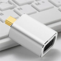 mini display port to vga adapter displayport dp male to female connectors video audio converter for pc tv projector gold plated