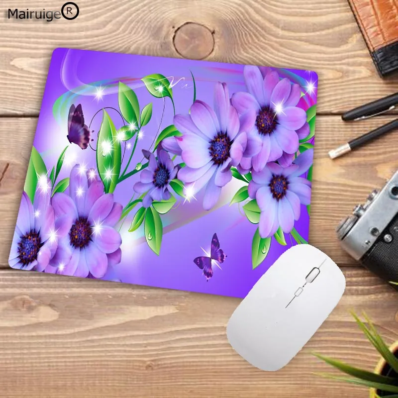 

XGZ Natural Scenery Flower Tree Durable Rubber Mouse Mat Pad Laptop Small Size 18X22CM Gaming Mousepads Big Promotion for Russia