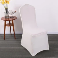 wedding chair covers hotel banquet seat elastic white all inclusive thickened party celebration decorations ceremony chairs case