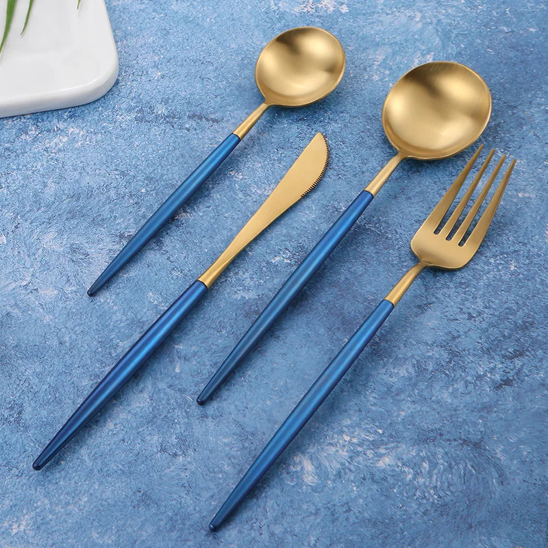 Горячая продажа столовый набор столовые приборы ножи вилки ложки Wester кухонная