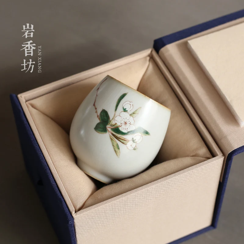 

big capacity ceramic teacup cute cat porcelain tea cup chinese kung fu cup coffee set cup set