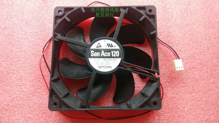 Оригинальный 9s1212f404 DC12V 0.19a 120*120*25 мм шасси/блок питания 12 см бесшумный охлаждающий