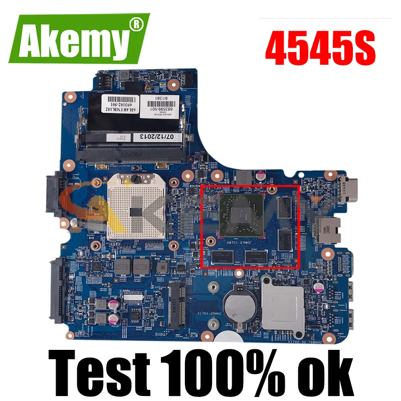 

683599-501 693102-601 для HP Probook 4545S материнская плата для ноутбука 11242-1 216-0833002 материнская плата для ноутбука