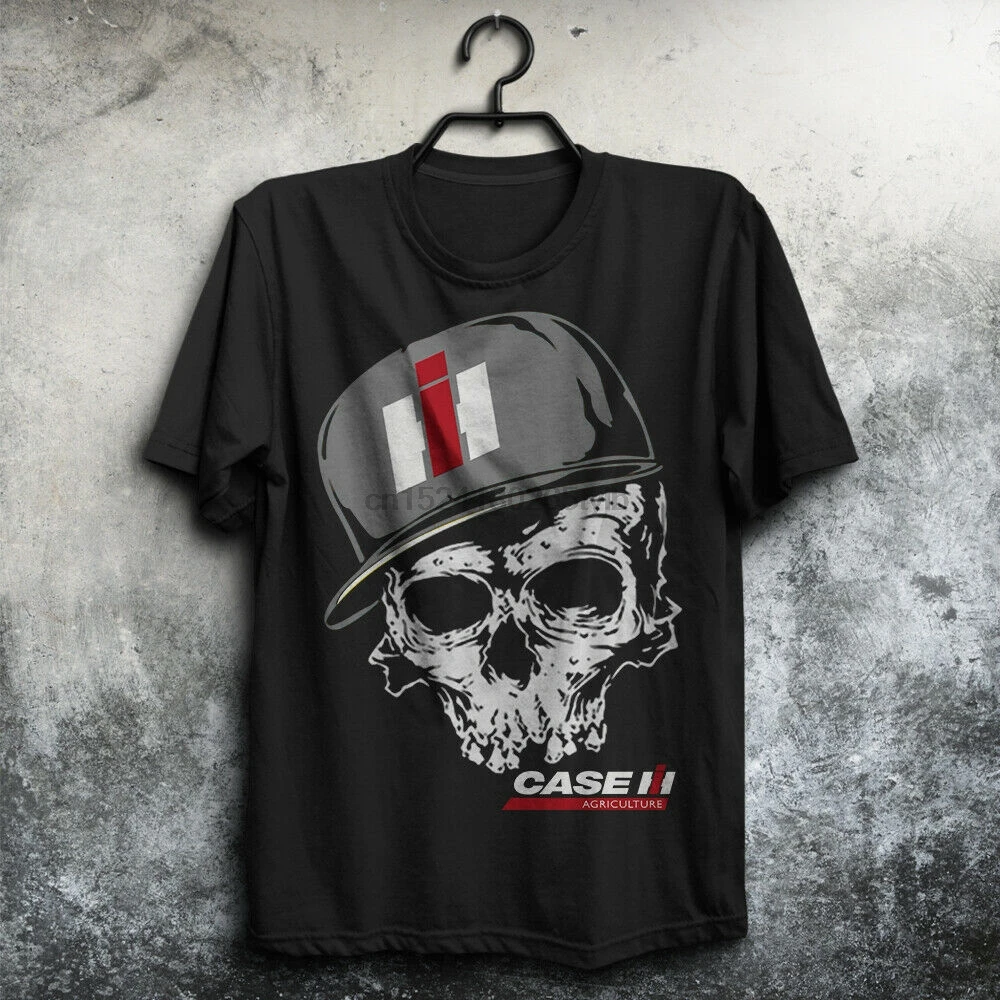 Чехол IH тракторный Череп такой крутой лучший подарок мужская рубашка США Размер S