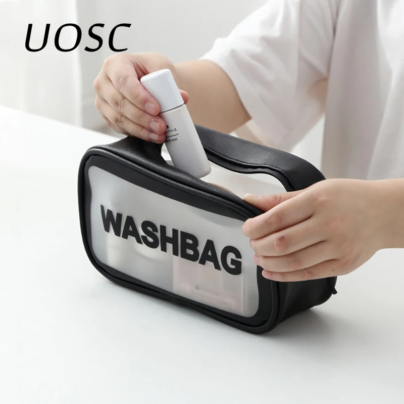 UOSC дорожная косметичка для женщин и мужчин, Большая водонепроницаемая косметичка для туалетных принадлежностей, органайзер, чехол, несессеры, косметички для макияжа