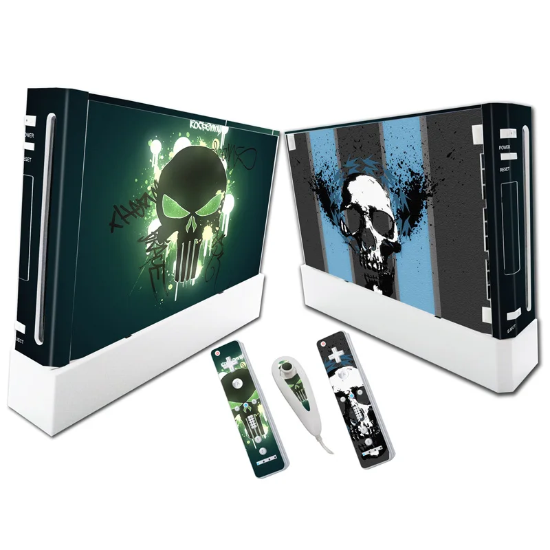 Крутой дизайн для W ii крышка консоли с пультом управления скины nasud w стикер кожи