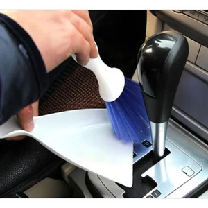 Набор Щеток Для Чистки деталей автомобиля, инструменты для чистки детейлинга, Аксессуары для мини-пылесборника с отверстием для кондиционера