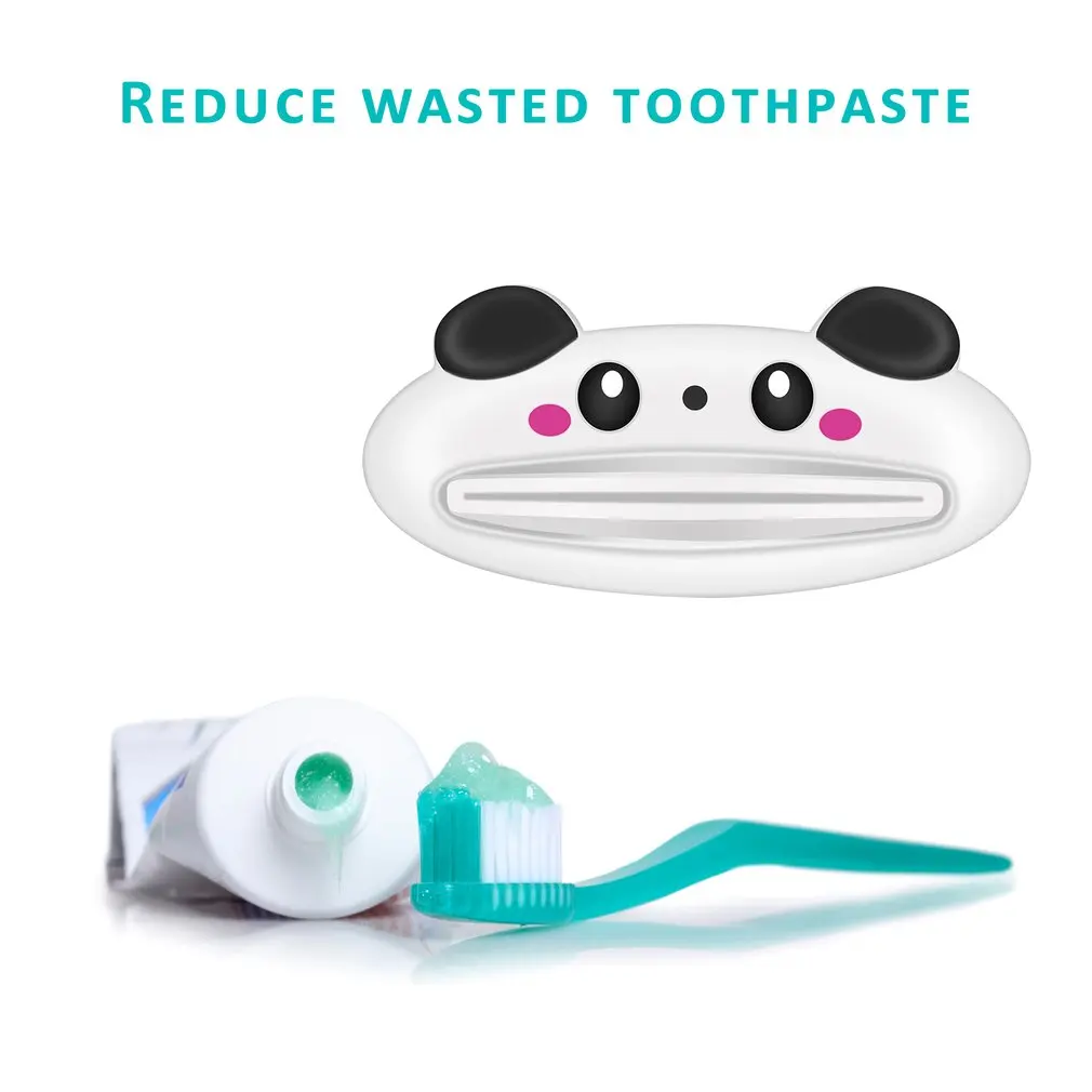 1Pcs Cartoon Dispenser Squeeze Tube Squeezer Easy Press Toothpaste Rolling Holder Bathroom Tools 5 Types Random | Дом и сад
