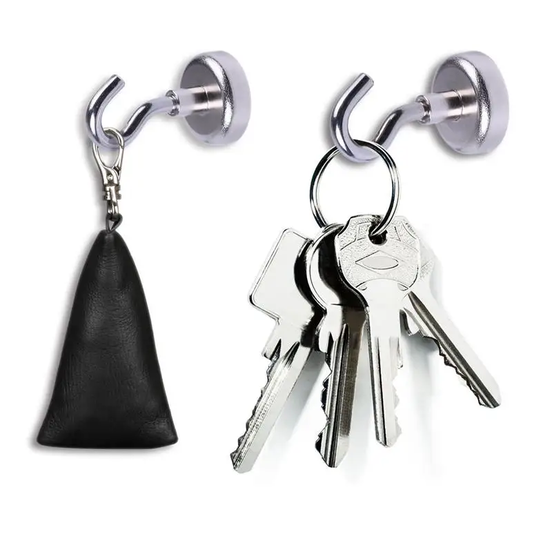 Магнитный держатель с крючком мощности супермощный тяжелый Неодимовый из