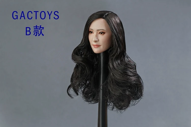 Скульптура головы азиатской звезды Gactoys GC014 масштаб 1/6 экшен-фигурка | Игрушки и