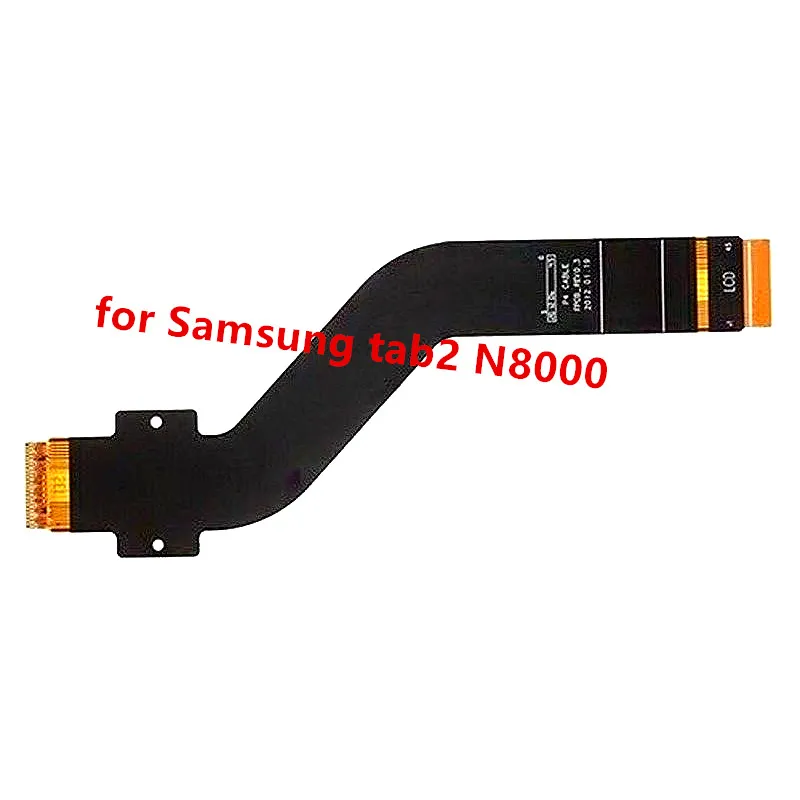 100% тест OK для Samsung Galaxy Tab 2 10 1 N8000 P5100 P5110 P7510 P7500 разъем ЖК дисплея гибкий кабель