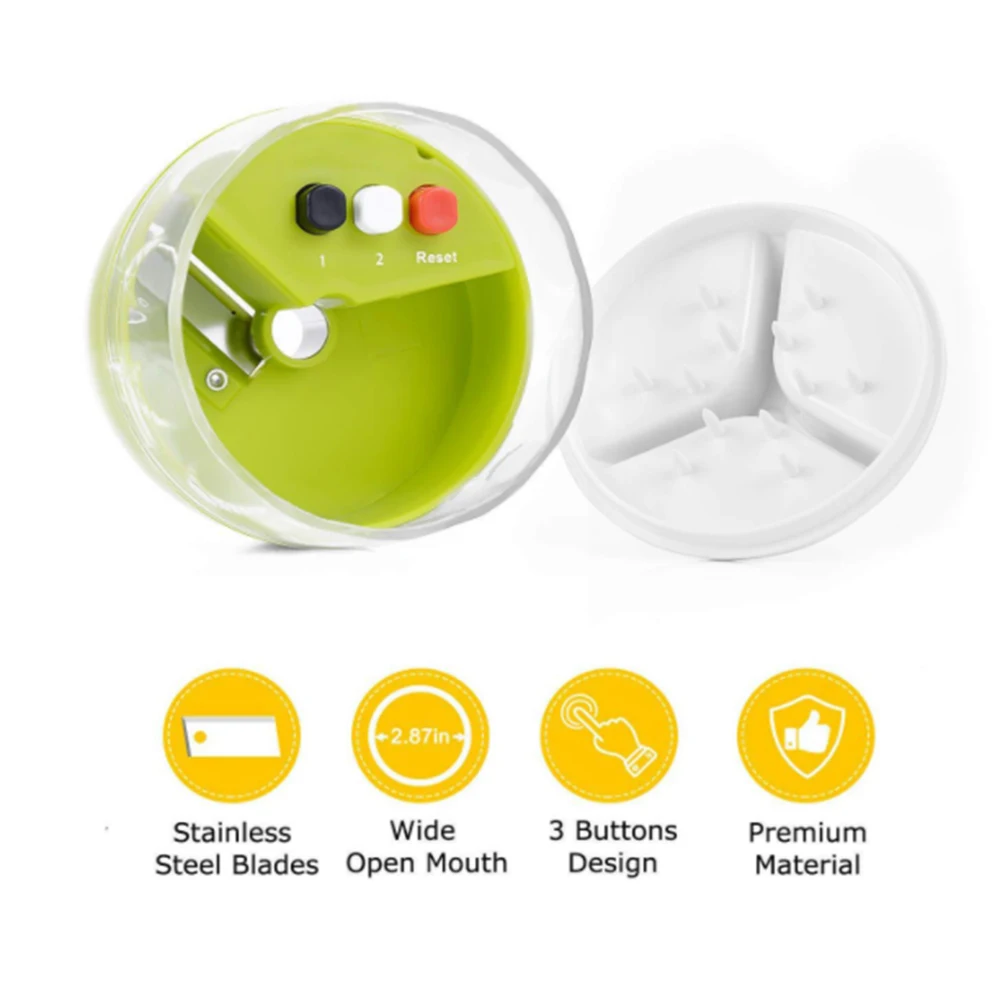 

Handheld Spiralizer Vegetable Fruit Slicer 5 in 1 Adjustable Spiral Grater Cutter Salad Tools Zucchini Noodle Spaghetti Maker