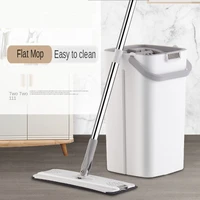 popular hand free mops household xiaomijia wet and dry mop bucket set tools for wash floor magic lazy easy to clean 360 rotation