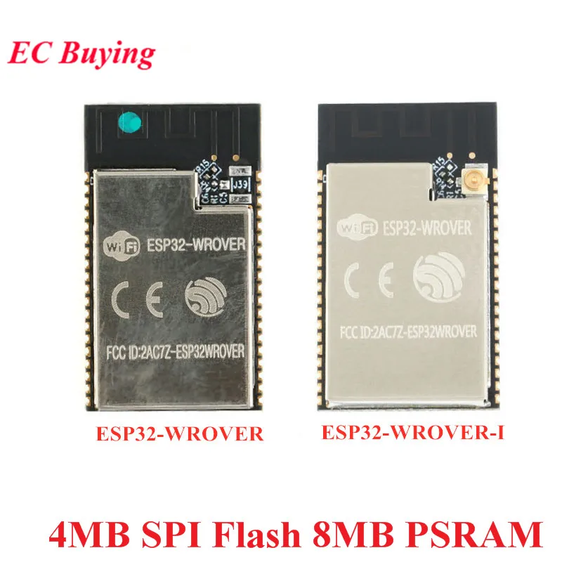 ESP32 WROVER I ESP wroover WiFi беспроводной модуль IPEX/PCB антенна с 4MB SPI Flash 8MB PSRAM|Интегральные