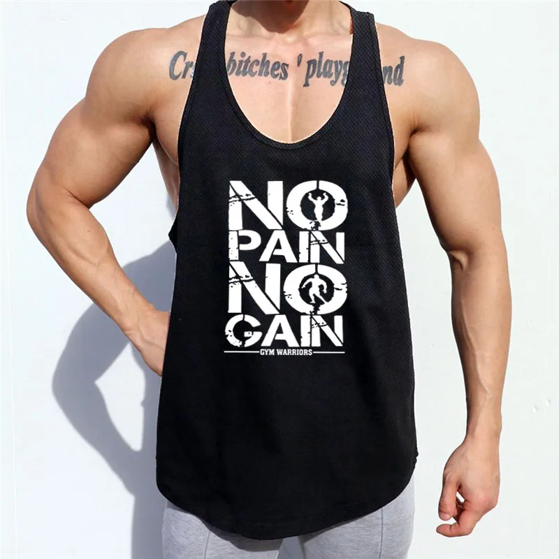 

Muscleguys Summer Sports Vest Mesh Gym Clothing Mens Bodybuilding Stringer Tank Top Workout Sleeveless Shirt Fitness Men Tanktop