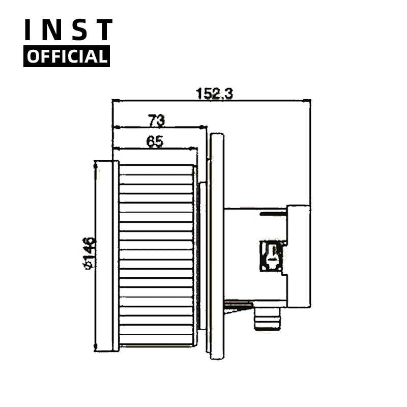 

Air Conditioning Fan AC A/C Blower Motor FOR P/WIRA 12V