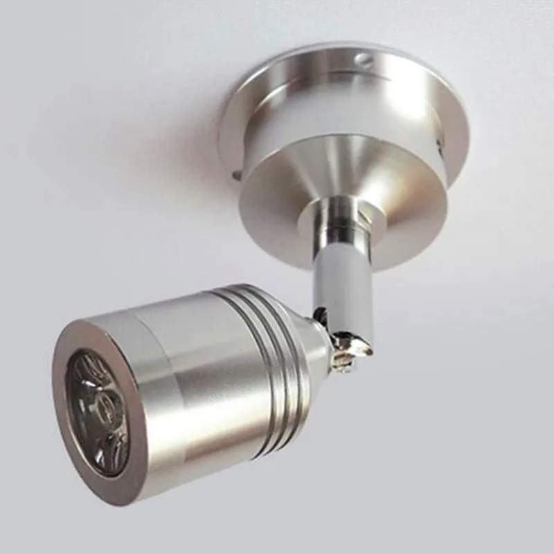 Светодиодный 3 Вт Световой счетчик с регулируемой яркостью светильник для