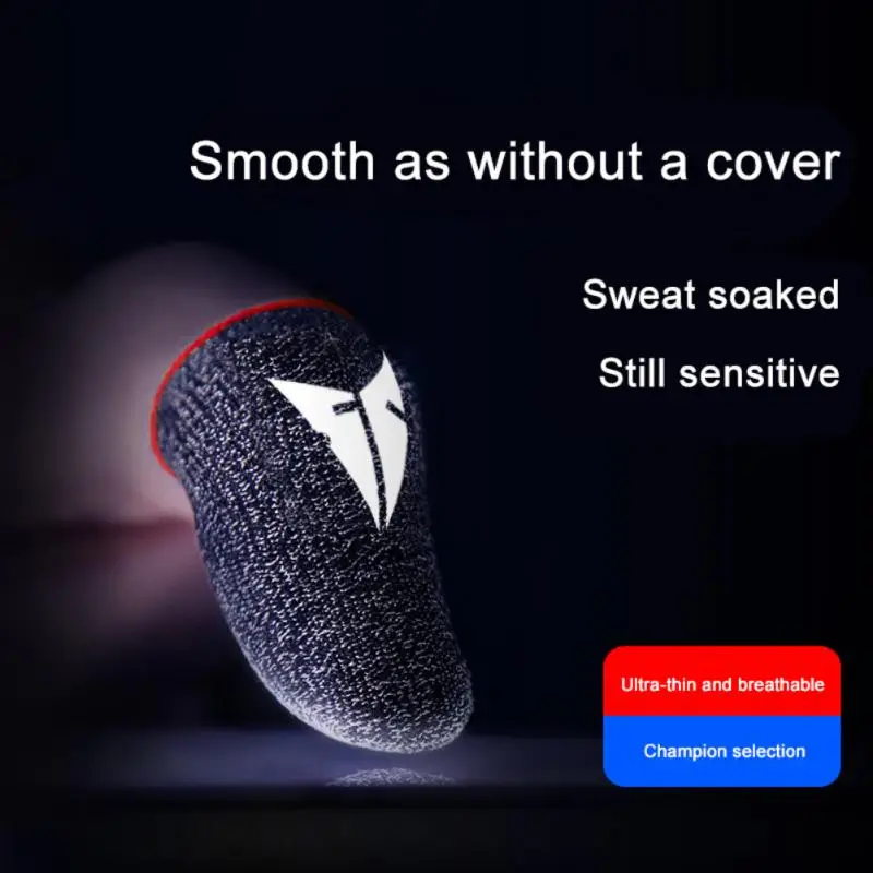 

2021 New Gaming Finger Sleeve Breathable Fingertips For PUBG Mobile Games Sweatproof Anti-slip Fingertip Cover Game Accessories