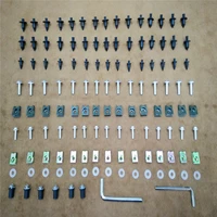 complete fairing body bolts kit fastener clips screws for honda vfr400 nc30