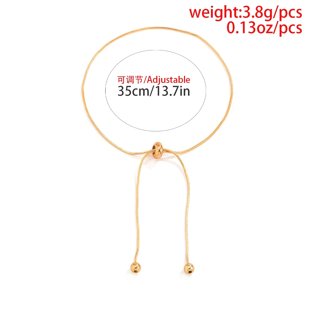 Браслет на ногу Ingemark Регулируемый Женский винтажный Модный простой анклет с