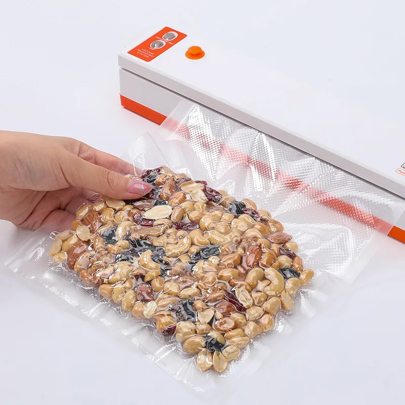 

Household Vacuum Sealer Packaging Machine Food Fresh Keeping Tools Including 10pcs Bags Mini Kitchen Storage Gadget Accessories