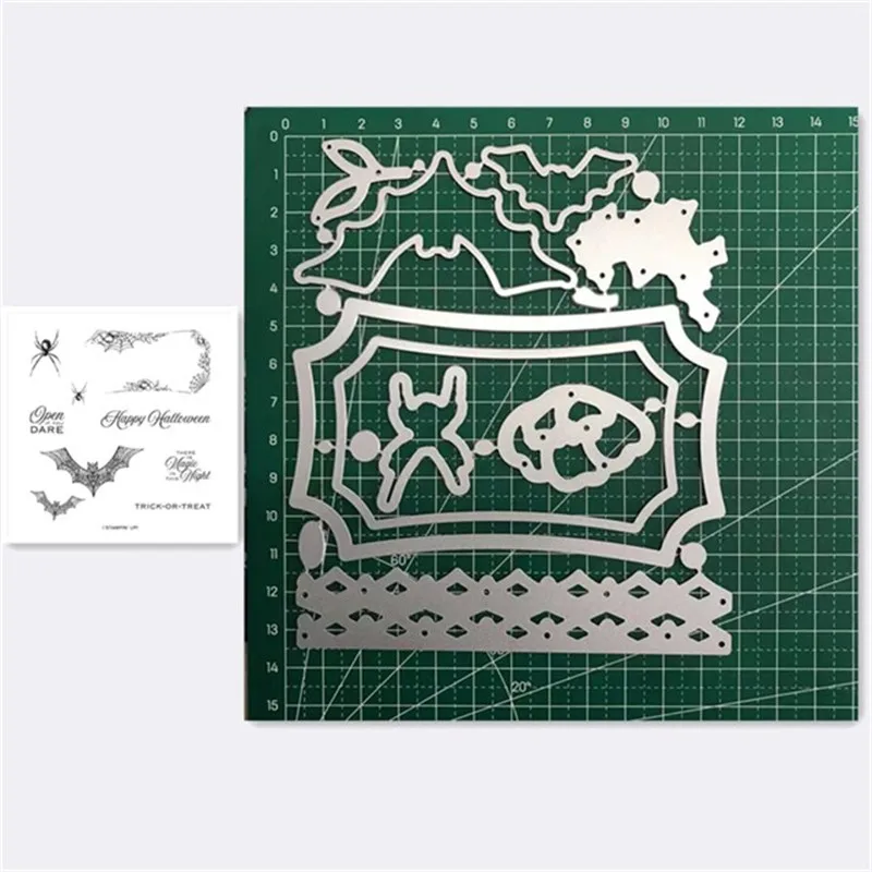 

Clear Stamps and Metal Cutting Dies Stencil for DIY Scrapbooking/Photo Album Stamps Decorative New Stamps and Dies 2021