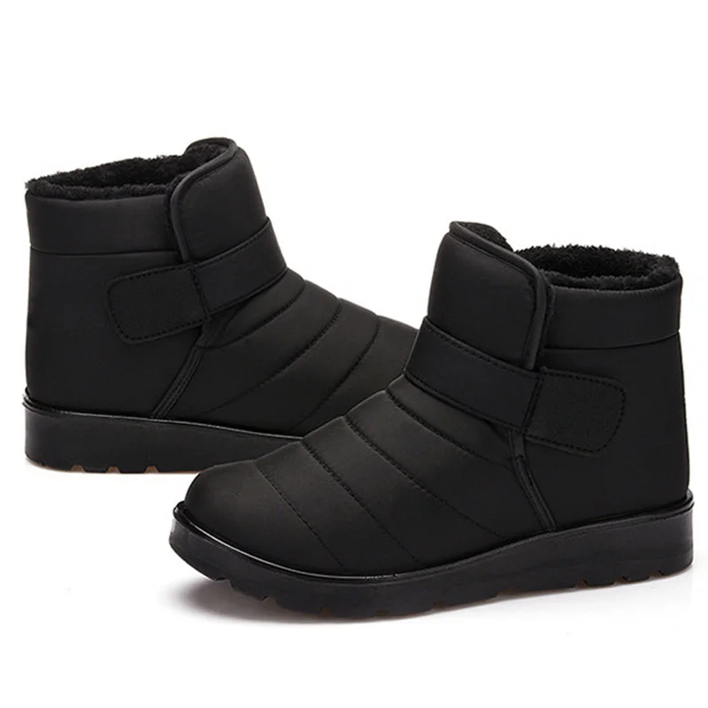 Новинка 2021 зимняя обувь больших размеров 35-46 ботинки унисекс для снега плюшевые