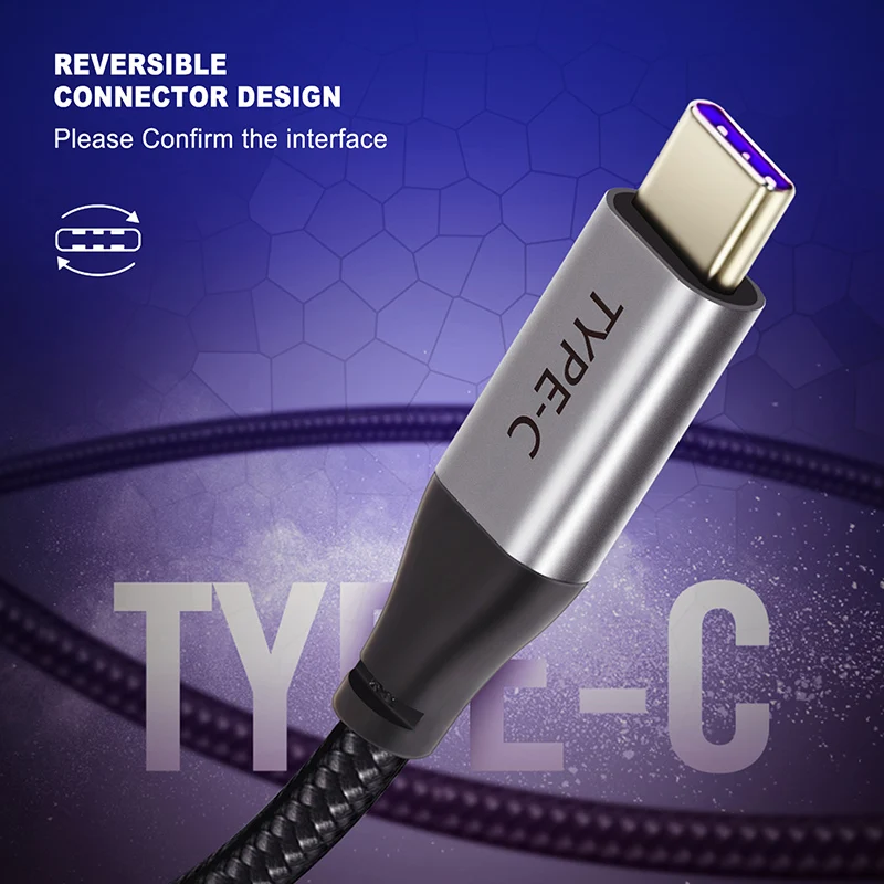 Кабель usb type-C 5А, супер зарядный кабель для huawei p20, быстрая зарядка, кабель для быстрой зарядки samsung S9 Note 9 C199