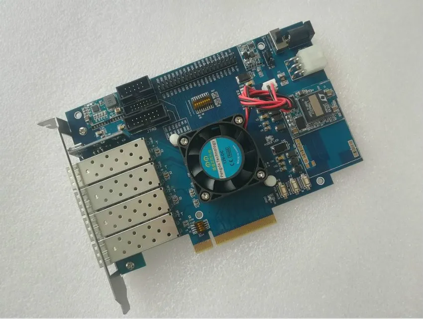 Для Xilinx fpga макетная плата xilinx pcie Kintex 7 XC7K420T SFP + 10G|Аксессуары для демонстрационных