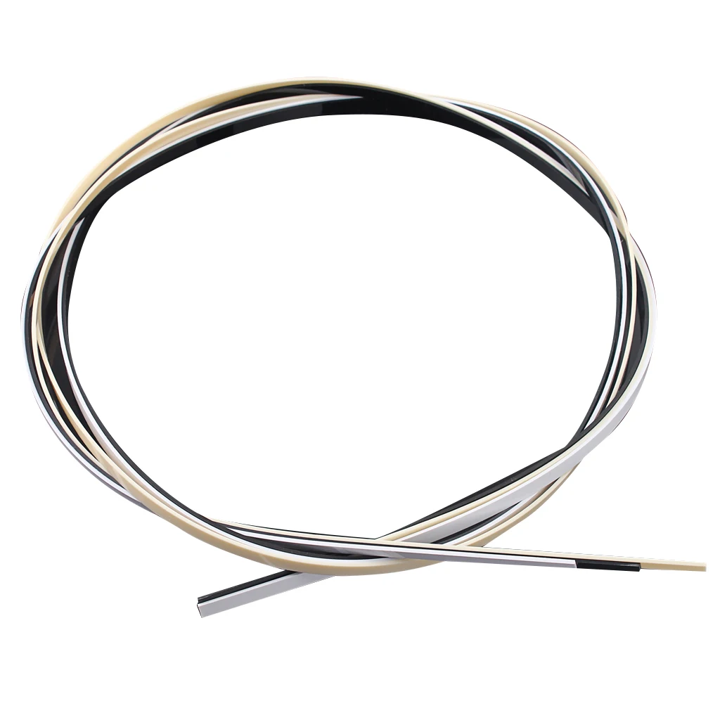 

Durable Plastic Guitar Bass Binding Purfling Strips for Guitar Maker Luthiers 3