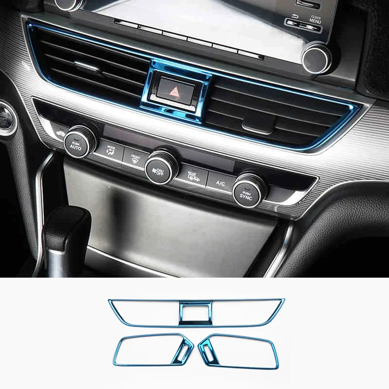 Lsrtw2017 Приборная панель автомобиля из нержавеющей стали кондиционер решетка