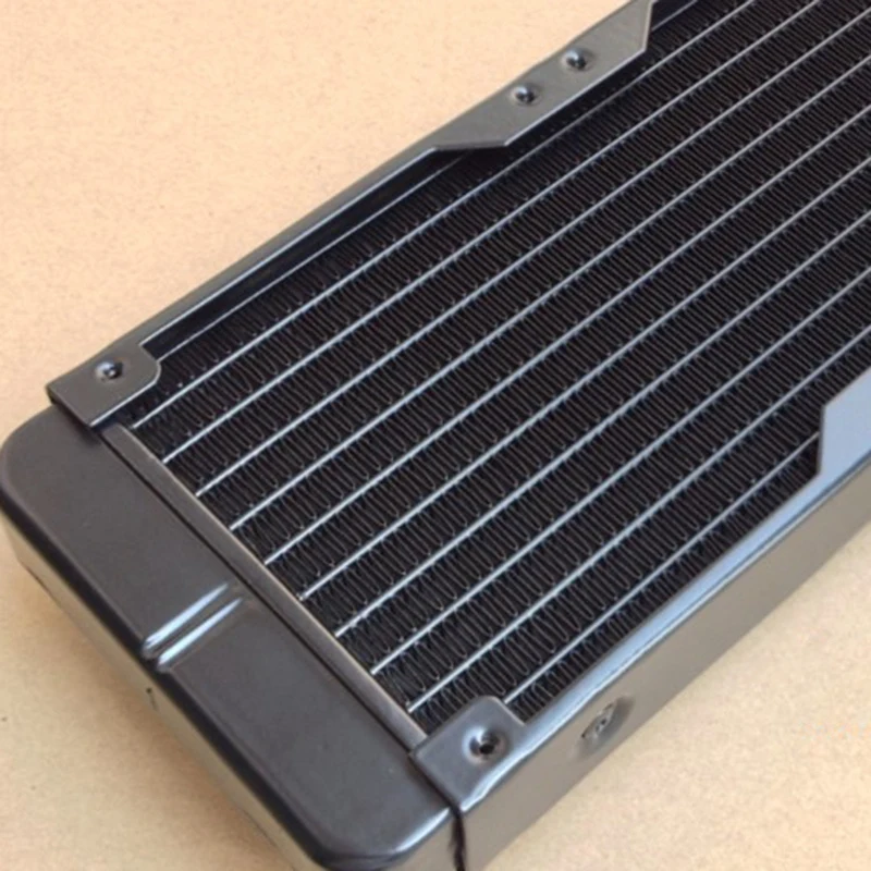 Радиатор для ноутбука с водяным охлаждением компьютера медный 10 трубок