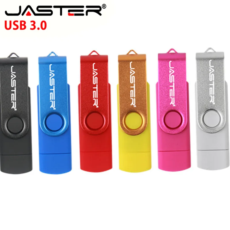 JASTER Флешка USB3.0 флеш-накопитель OTG карта памяти USB 3,0 флеш-накопитель дисковые палочки 16 Гб/32 ГБ для ПК MA автомобильные планшеты