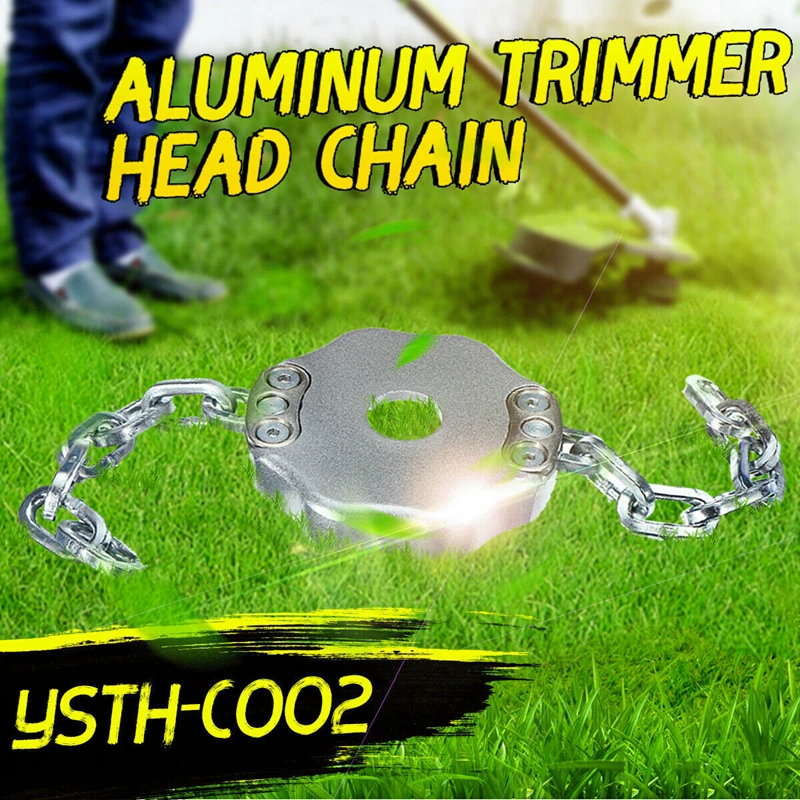 

Manganese Steel Lawn Mower Garden Cutter Replacement Parts Grass Trimmer Head with Sufficient Durability and Ruggedness