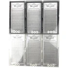 Оптовая продажа 10 лотков 16 рядов Смешанные 8 до 15 мм Готовые объемные ресницы Faned Премиум 3D 4D 5D длинные Стволовые вентиляторы ресницы для наращивания норка