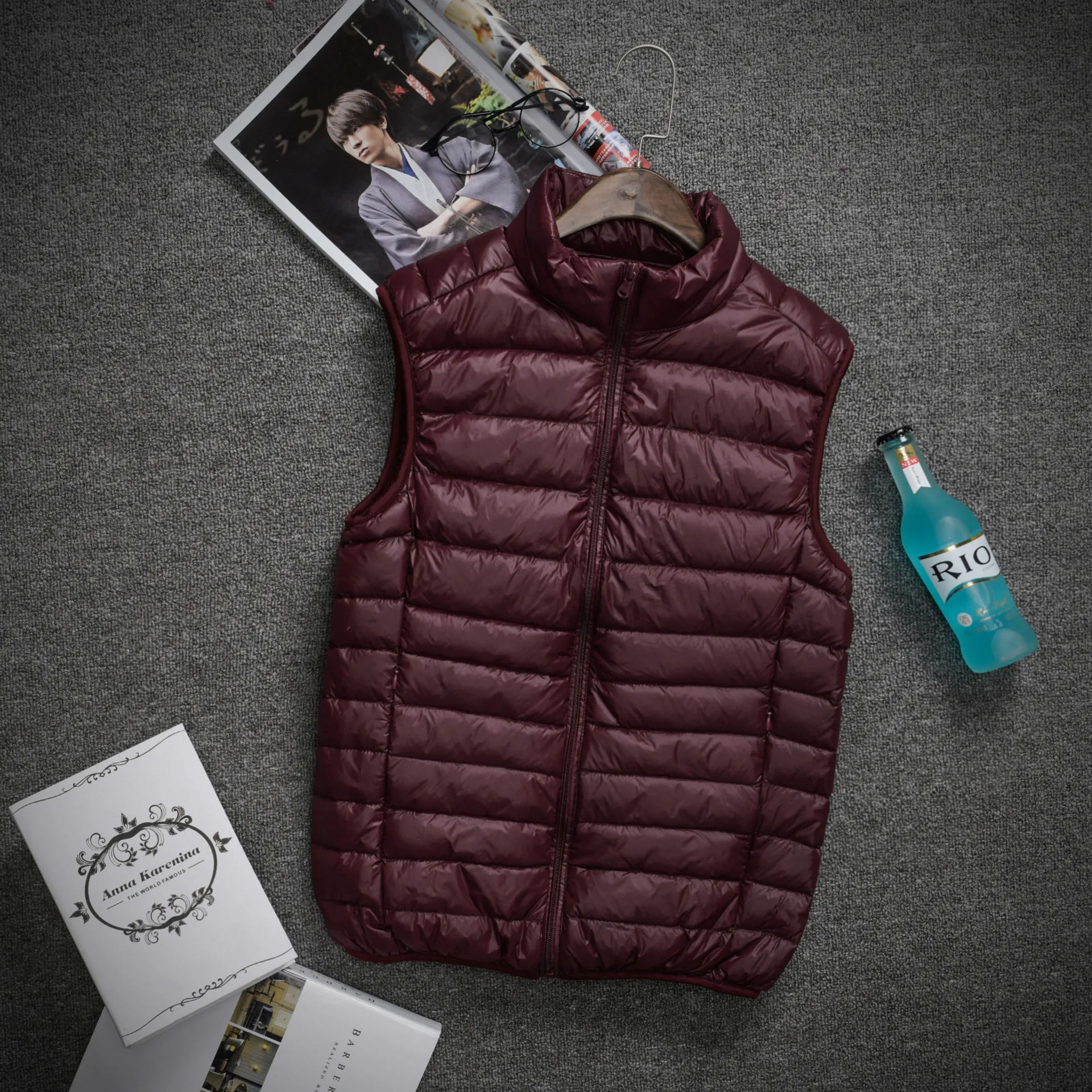 2019 Мужской легкий пуховой жилет мужской пуховик | Мужская одежда