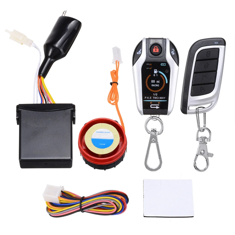 1 комплект сигнализация для мотоцикла скутера противоугонная система от взлома